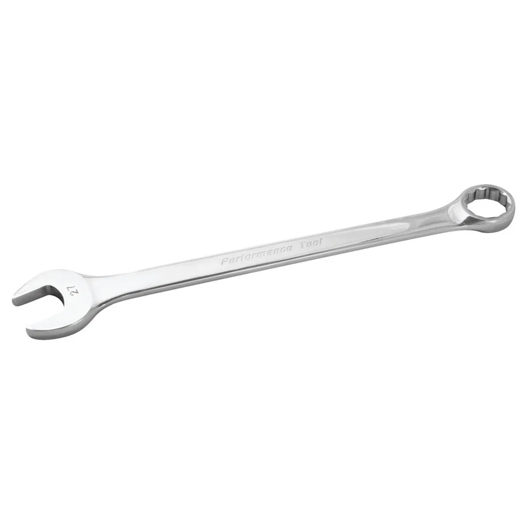 W30027 – PERFORM TOOL Wrench, Combination 27 Millimeter Chrome Plated Chrome Alloy Steel Single